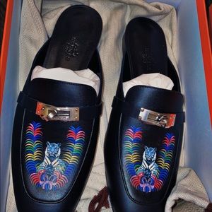 Especial limited oz mule Hermes size 38.5 new collection 2022.new NEVER WEAR